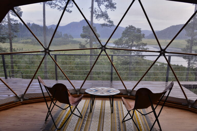 ¿Qué es el glamping?