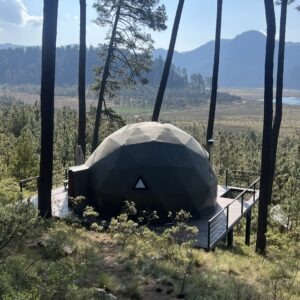 Cuartos de lujo en el bosque, cerca de la cdmx